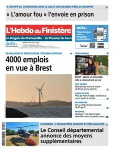 Le Progrès Le courrier Le Progrès de Cornouaille - 7 Août 2026