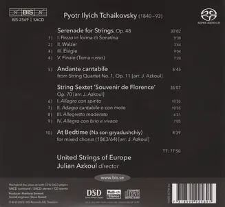 Julian Azkoul, United Strings of Europe - Pyotr Ilyich Tchaikovsky: Serenade for Strings, Souvenir de Florence (2022)