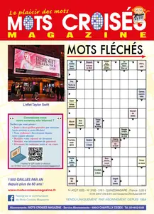 Mots Croisés Magazine N.3180 - 14 Août 2025