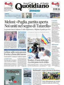 Quotidiano di Puglia Brindisi - 11 Novembre 2025