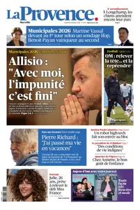 La Provence - 8 Novembre 2025
