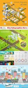 Vectors - City Infographics Set 2