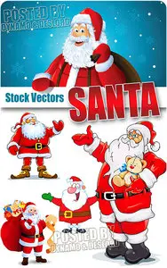 Santa 2 - Stock Vectors
