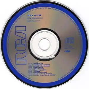 Rick Springfield - Rock Of Life (1988) [Japan, R32P-1140]