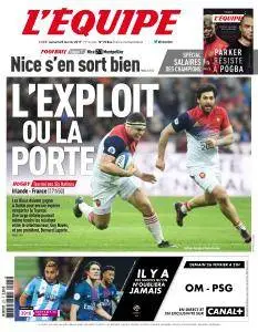 L'equipe du Samedi 25 Février 2017