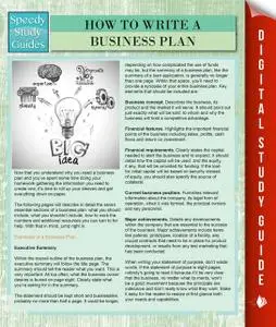 «How To Write A Business Plan (Speedy Study Guides)» by Speedy Publishing