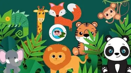 English Learning For Kids Under 8 & Parents, ( Animals )