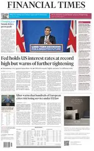 Financial Times Europe - 21 September 2023