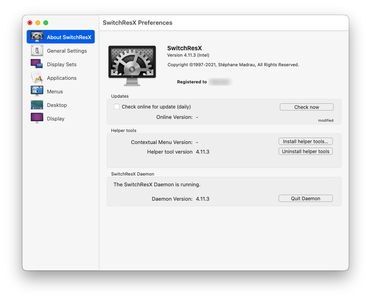 SwitchResX 4.11.3 Multilingual macOS