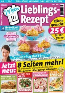 Mein Lieblingsrezept Magazin Juni No 06 2014