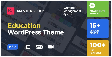 Masterstudy v4.7.2 - Education WordPress Theme NULLED