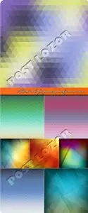Abstract colorful geometry background vector