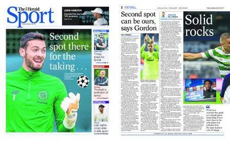 The Herald Sport (Scotland) – September 29, 2017