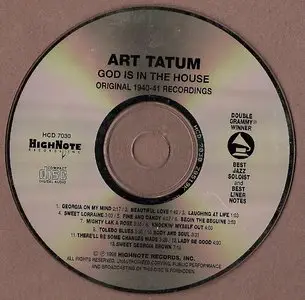 Art Tatum - God Is In The House (1973) [Remastered 1998]