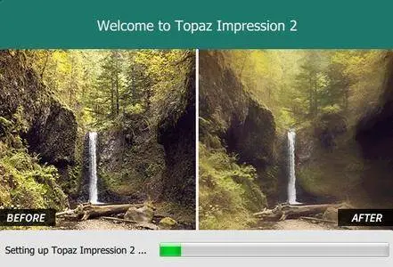 how to upgrade topaz impression to 2.0.5