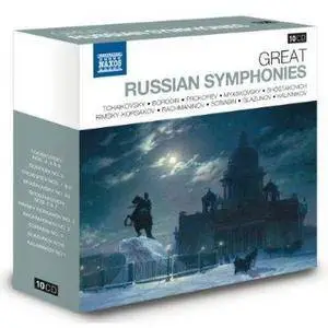 VA - Naxos 25th Anniversary: Great Russian Symphonies (2012) (10 CD Box Set)