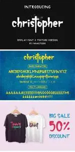 Christopher Display Font