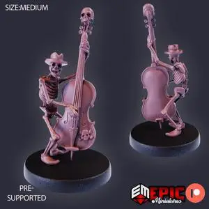 Skeleton Musicians