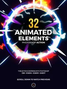 GraphicRiver - 32 Animated Effects Action