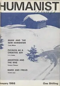 New Humanist - The Humanist, January 1966