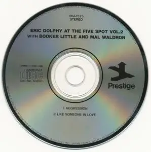 Eric Dolphy - At The Five Spot, Vol. 2 (1961) {Prestige VDJ 1525, Japan Early Press}