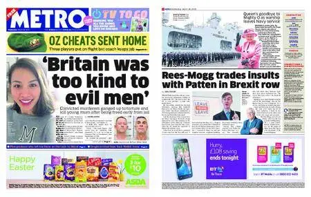 Metro UK – March 28, 2018