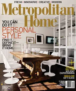 Metropolitan Home Magazine — December 2007