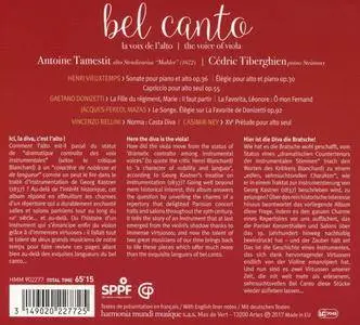 Antoine Tamestit & Cédric Tiberghien - Bel Canto: The Voice of the Viola (2017)