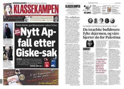 Klassekampen – 06. januar 2018