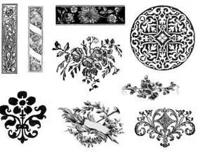 Printers Ornaments brushes for Adobe Photoshop