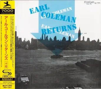 Earl Coleman - Earl Coleman Returns (1956) {2013 Japan Prestige 7000 Chronicle SHM-CD HR Cutting Series UCCO-5245}