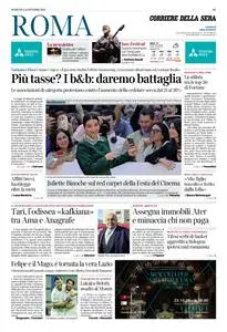 Corriere della Sera Roma - 22 Ottobre 2023