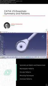 CATIA V5 Essentials: Symmetry and Patterns