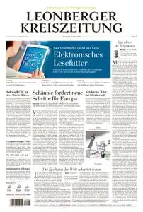 Leonberger Kreiszeitung - 21. Januar 2019