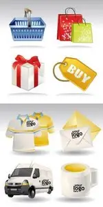 Shopping & Logo Set