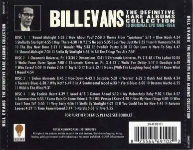 Bill Evans - The Definitive Rare Albums Collection 1960-1966 (2017) [4CDs]{Enlightenment}