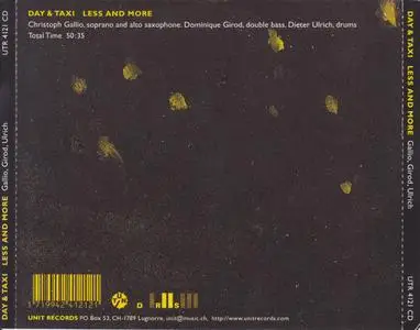 Day & Taxi - Less And More (1999)