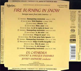 Jeffrey Skidmore - Ex Cathedra - Fire Burning In Snow [Hybrid SACD: PS3 SACD Rip & EAC CD Rip]