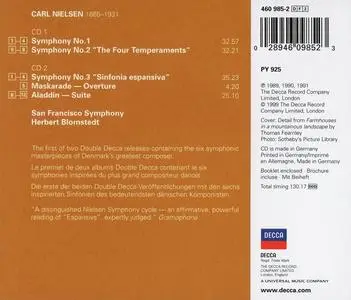 Herbert Blomstedt, San Francisco Symphony - Carl Nielsen: Symphonies Nos. 1-3 (1999)