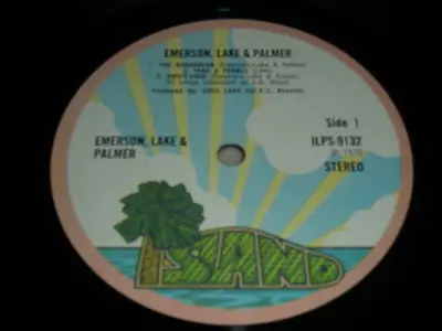 Emerson, Lake and Palmer - Original UK Island LP (pbthal rip)