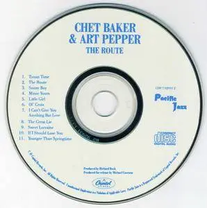 Chet Baker & Art Pepper - The Route (1956) {Pacific Jazz CDP 7 92931 2 rel 1989}
