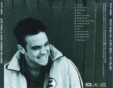 Robbie Williams - Life Thru A Lens (1997) Japanese Edition, 1st Press