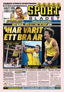 Sportbladet – 21 augusti 2022