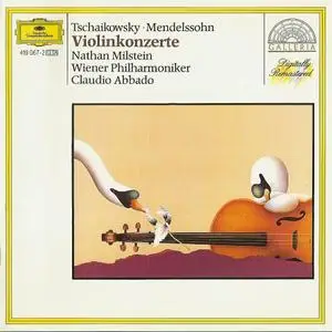 Nathan Milstein, Wiener Philharmoniker, Claudio Abbado - Tchaikovsky, Mendelssohn: Violin Concertos (1987)