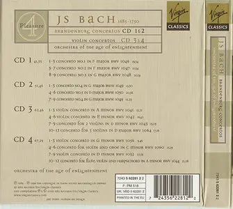 Johann Sebastian Bach - Orchestra of the Age of Enlightenment / Monica Huggett - Brandenburg & Violin Concertos (2003) REPOST