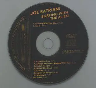 Joe Satriani - Surfing With The Alien (1987) [MFSL, UDCD 751] Re-up