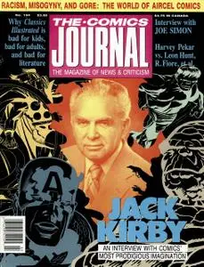 Comics Journal 134 1990-02 Jack Kirby, Joe Simon