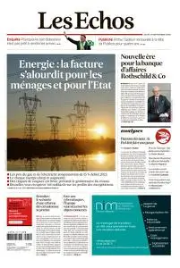 Les Echos du Jeudi 15 Septembre 2022