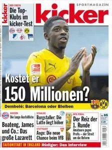 Kicker No 65 – 10. August 2017