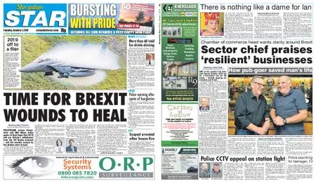 Shropshire Star Shrewsbury Edition – January 01, 2019